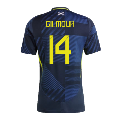 2024-2025 Scotland Home Shirt (Gilmour 14)