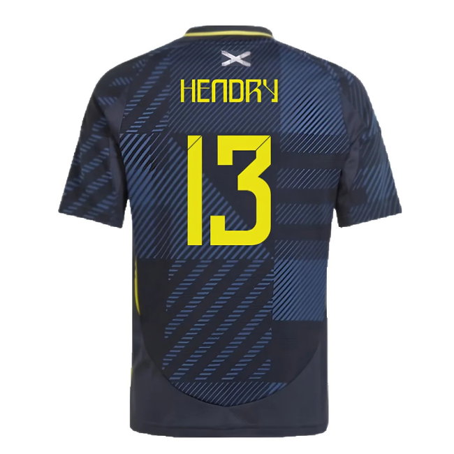 2024-2025 Scotland Home Shirt (Kids) (Hendry 13)