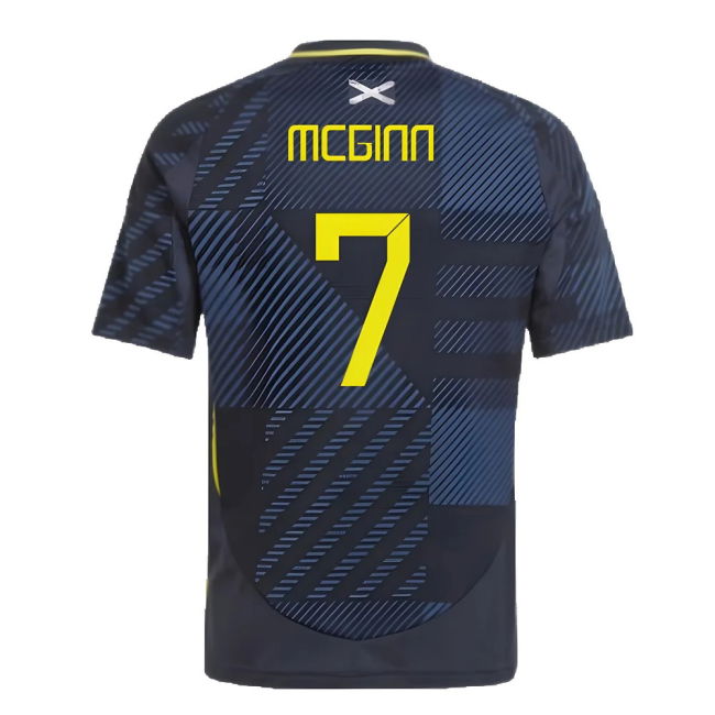 2024-2025 Scotland Home Shirt (Kids) (McGinn 7)