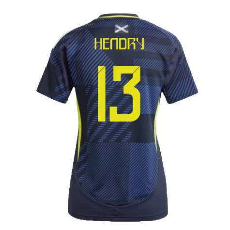 2024-2025 Scotland Home Shirt (Womens) (Hendry 13)