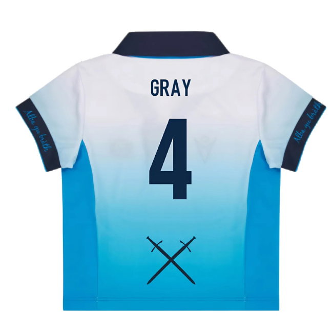 2024-2025 Scotland Rugby Away Baby Shirt (Gray 4)