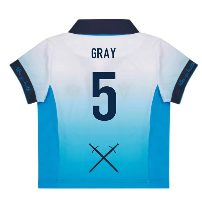 2024-2025 Scotland Rugby Away Baby Shirt (Gray 5)