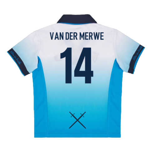 2024-2025 Scotland Rugby Away Little Kids Mini Shirt (Van Der Merwe 14)