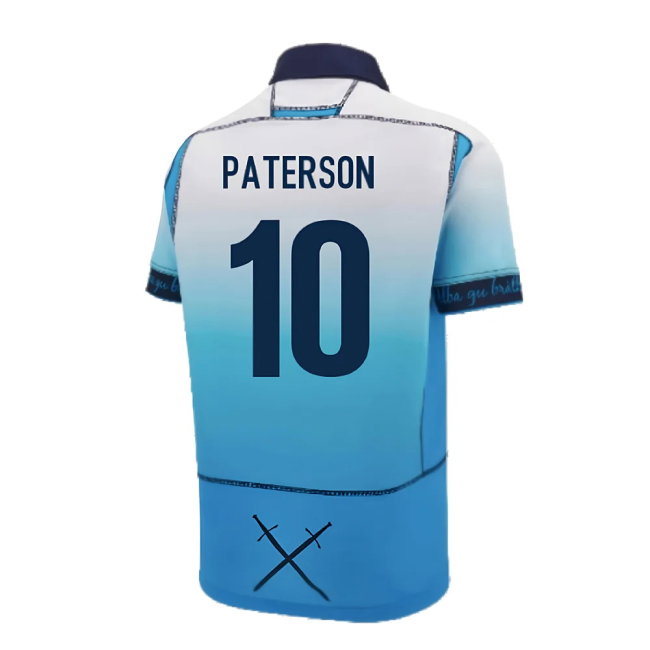 2024-2025 Scotland Rugby Away Replica Shirt (Kids) (Paterson 10)