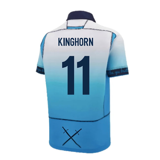 2024-2025 Scotland Rugby Away Replica Shirt (Kinghorn 11)