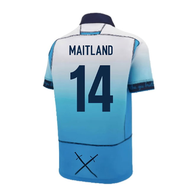 2024-2025 Scotland Rugby Away Replica Shirt (Maitland 14)