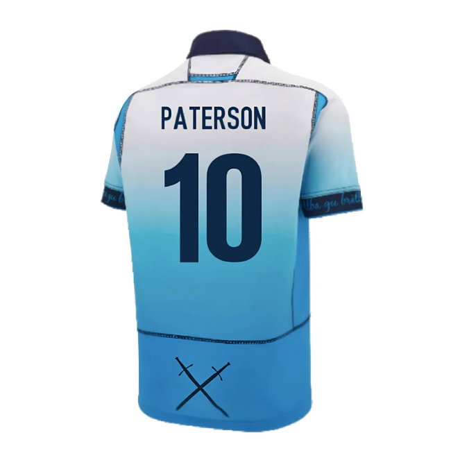 2024-2025 Scotland Rugby Away Replica Shirt (Paterson 10)