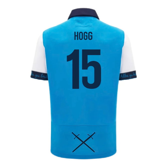 2024-2025 Scotland Rugby Away SS Cotton Shirt (Kids) (Hogg 15)