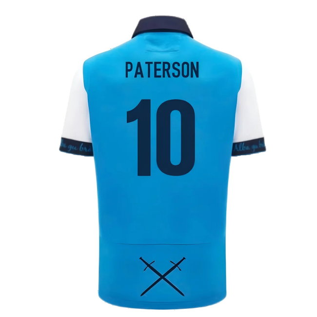 2024-2025 Scotland Rugby Away SS Cotton Shirt (Kids) (Paterson 10)