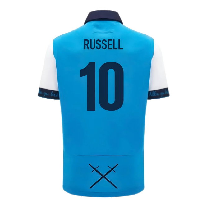 2024-2025 Scotland Rugby Away SS Cotton Shirt (Kids) (Russell 10)