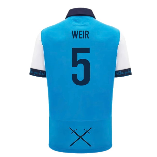 2024-2025 Scotland Rugby Away SS Cotton Shirt (Kids) (Weir 5)