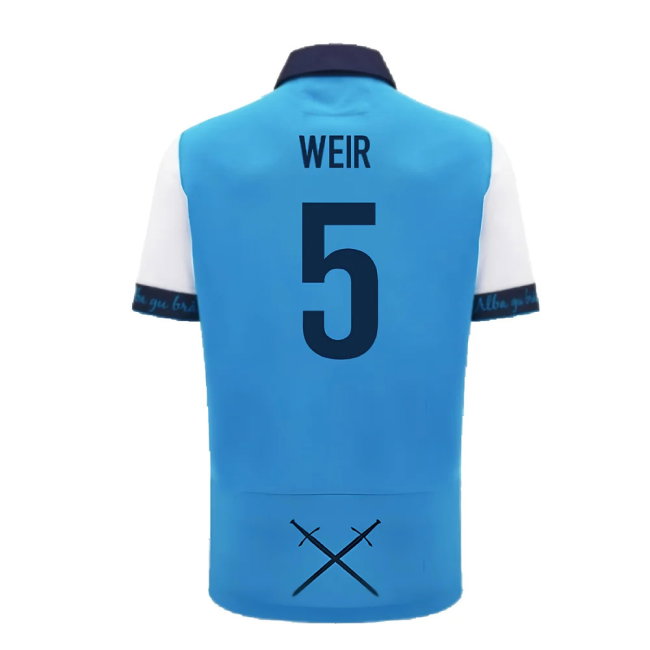 2024-2025 Scotland Rugby Away SS Cotton Shirt (Weir 5)