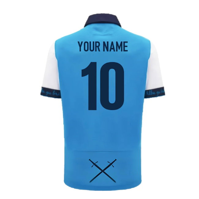 2024-2025 Scotland Rugby Away SS Cotton Shirt (Your Name)