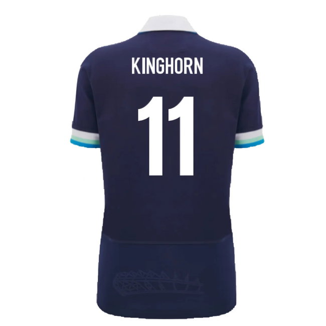 2024-2025 Scotland Rugby Home Cotton Shirt (Womens) (Kinghorn 11)
