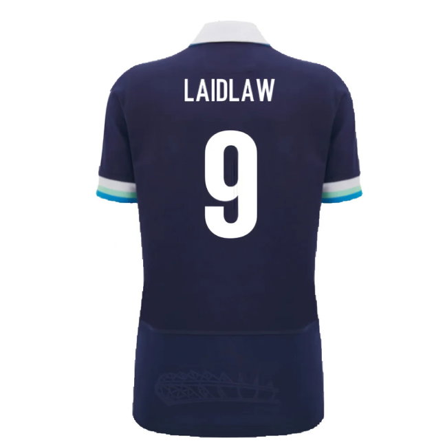 2024-2025 Scotland Rugby Home Cotton Shirt (Womens) (Laidlaw 9)