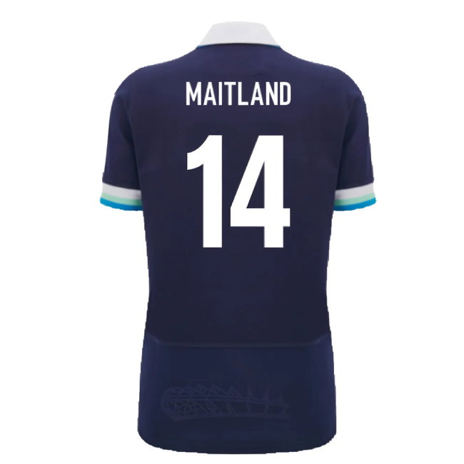 2024-2025 Scotland Rugby Home Cotton Shirt (Womens) (Maitland 14)