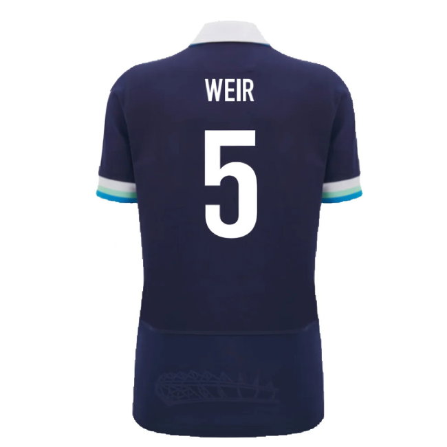 2024-2025 Scotland Rugby Home Cotton Shirt (Womens) (Weir 5)