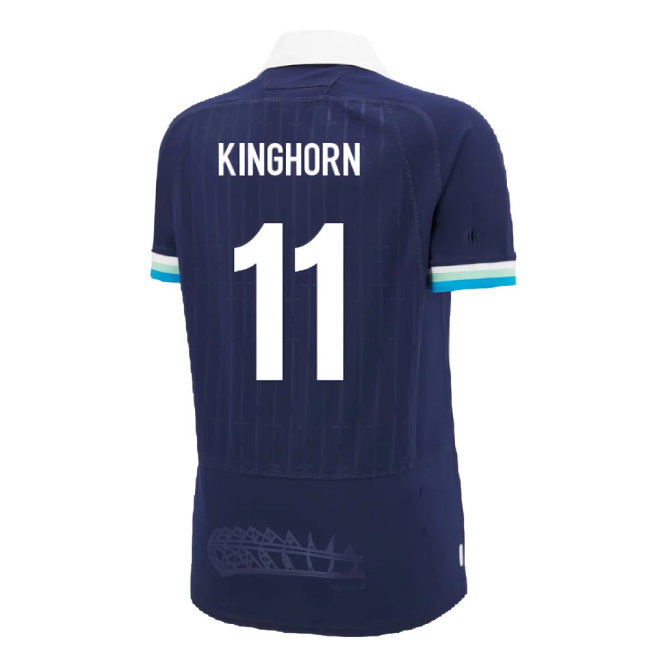 2024-2025 Scotland Rugby Home Poly Replica Shirt (Womens) (Kinghorn 11)