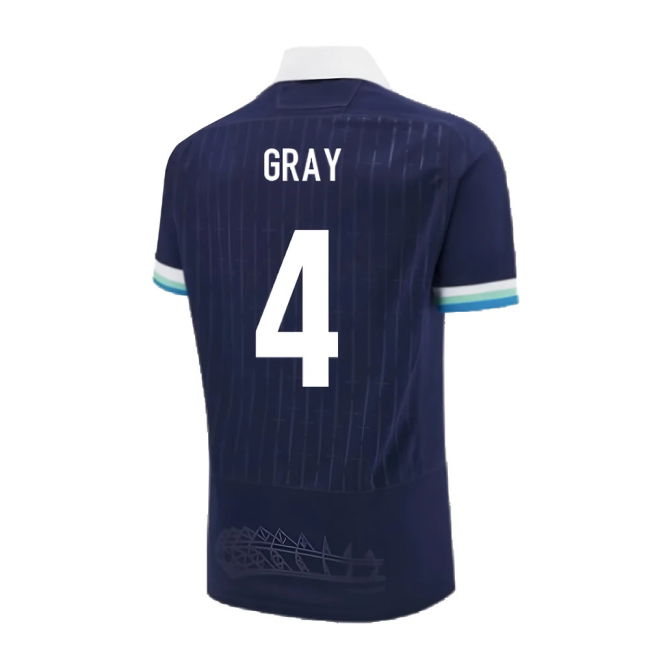 2024-2025 Scotland Rugby Home Replica Shirt (Gray 4)