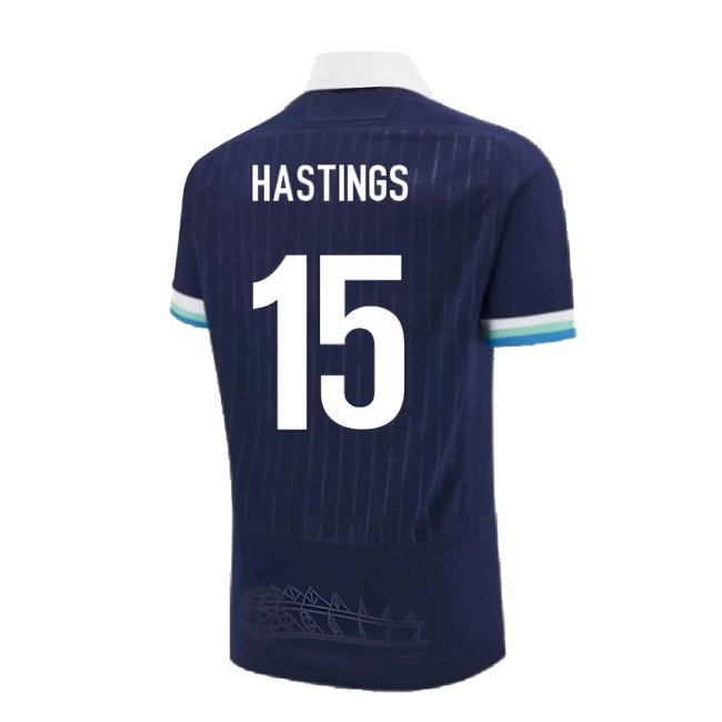 2024-2025 Scotland Rugby Home Replica Shirt (Hastings 15)