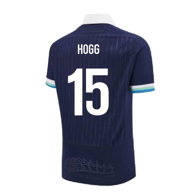 2024-2025 Scotland Rugby Home Replica Shirt (Hogg 15)