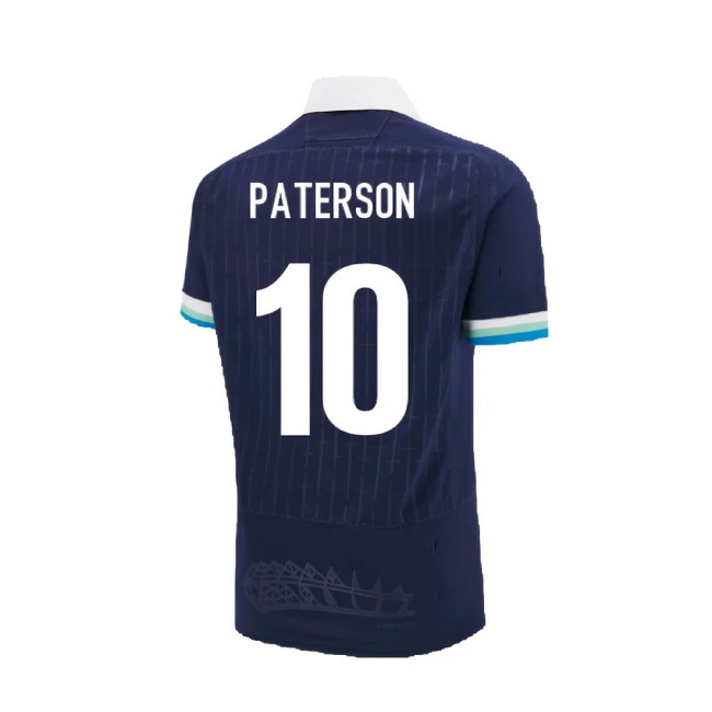 2024-2025 Scotland Rugby Home Replica Shirt (Kids) (Paterson 10)