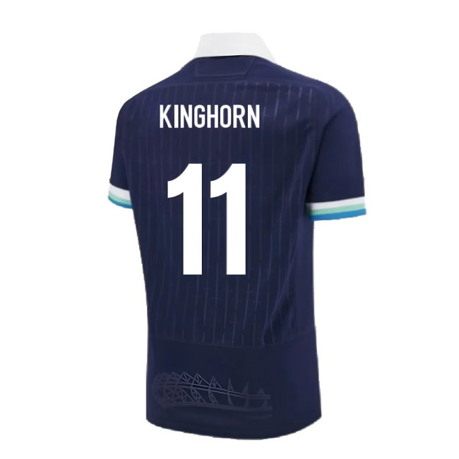 2024-2025 Scotland Rugby Home Replica Shirt (Kinghorn 11)