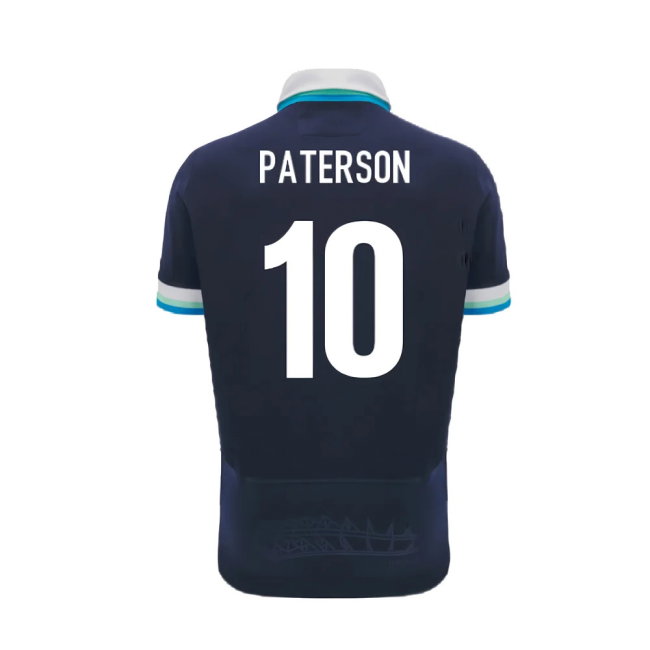 2024-2025 Scotland Rugby Home SS Cotton Shirt (Kids) (Paterson 10)