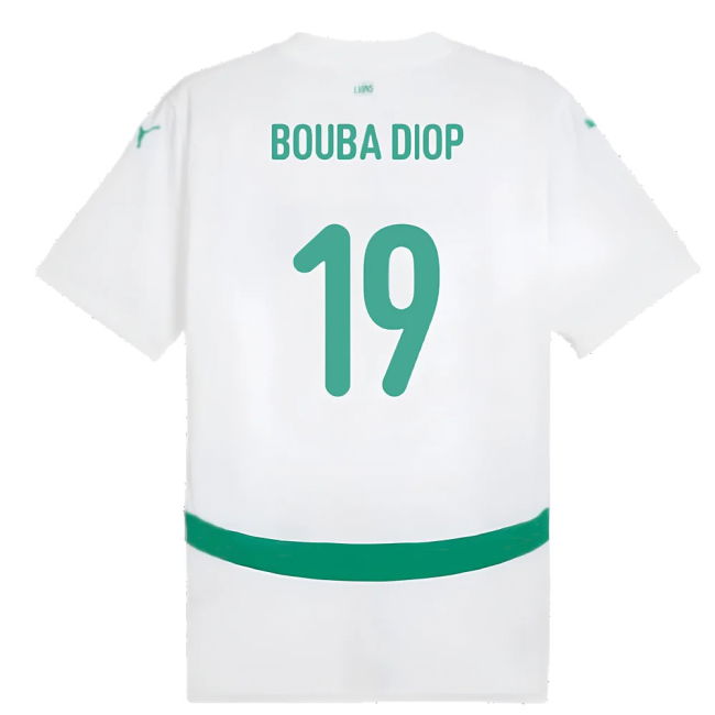2024-2025 Senegal Home Shirt (Bouba Diop 19)