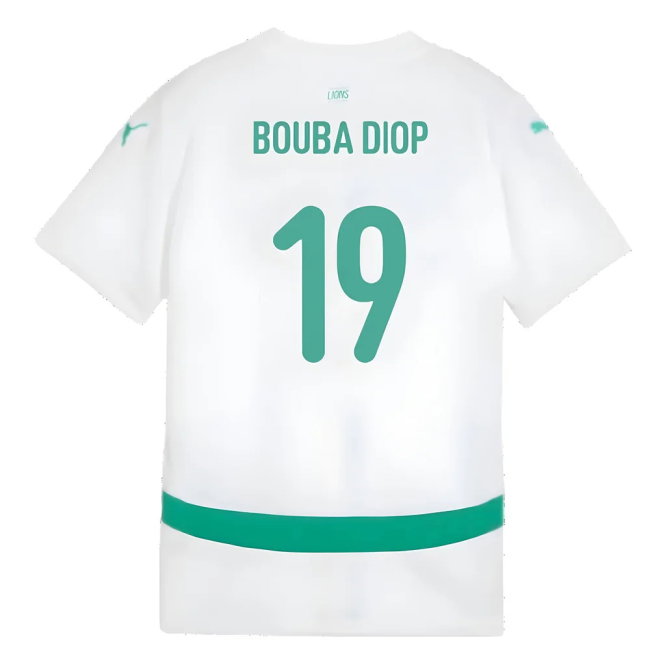 2024-2025 Senegal Home Shirt (Kids) (Bouba Diop 19)