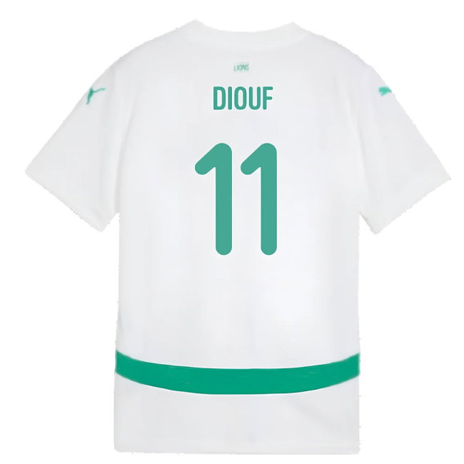 2024-2025 Senegal Home Shirt (Kids) (Diouf 11)