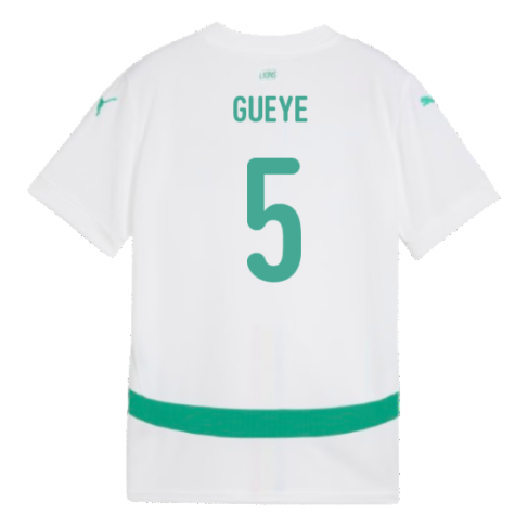 2024-2025 Senegal Home Shirt (Kids) (Gueye 5)