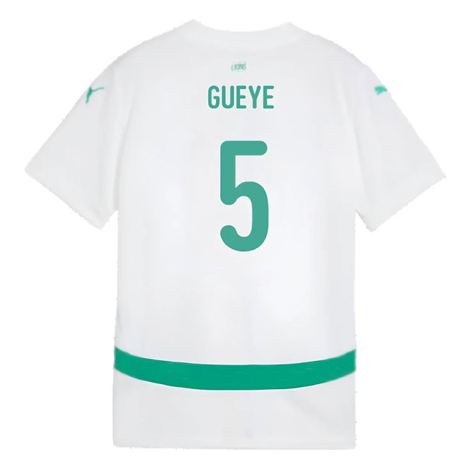 2024-2025 Senegal Home Shirt (Kids) (Gueye 5)