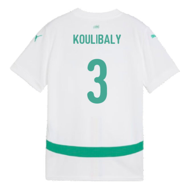 2024-2025 Senegal Home Shirt (Kids) (Koulibaly 3)