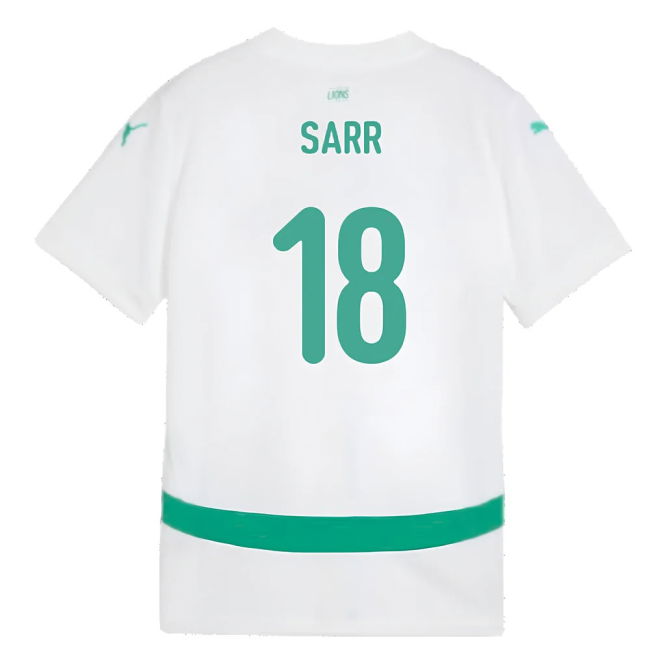 2024-2025 Senegal Home Shirt (Kids) (Sarr 18)