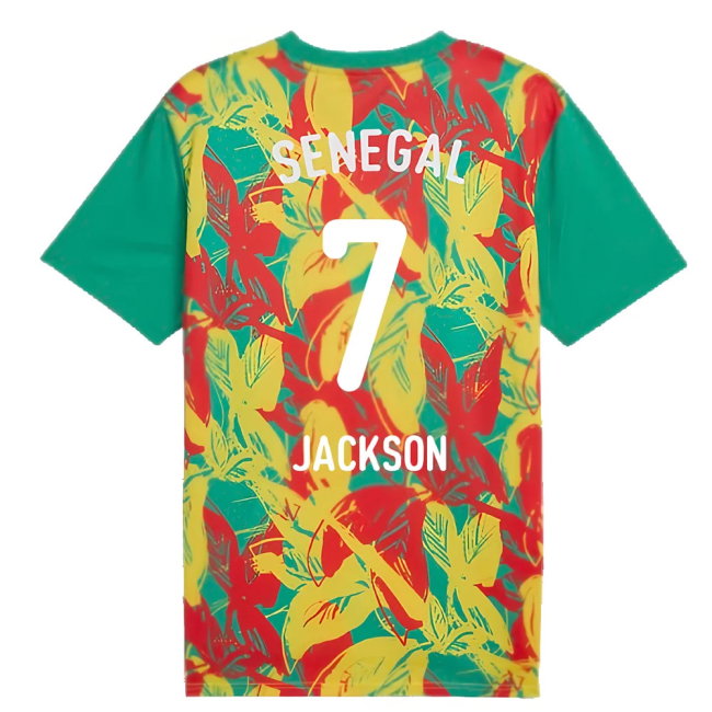 2024-2025 Senegal Prematch SS Jersey (Green) (Jackson 7)
