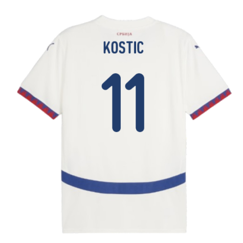 2024-2025 Serbia Away Shirt (Kostic 11)