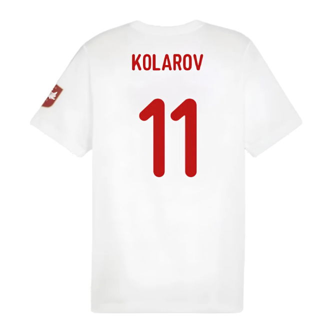 2024-2025 Serbia FtblIcons Tee (White) (Kolarov 11)