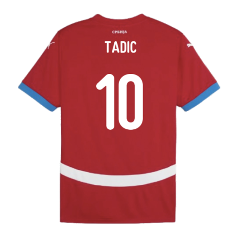2024-2025 Serbia Home Shirt (Tadic 10)