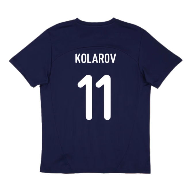 2024-2025 Serbia Training Jersey (Navy) (Kolarov 11)