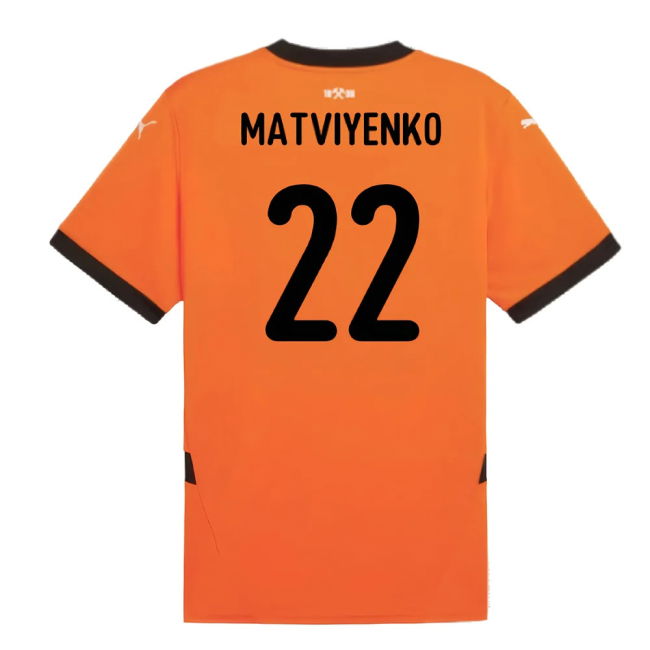 2024-2025 Shakhtar Donetsk Home Shirt (Matviyenko 22)