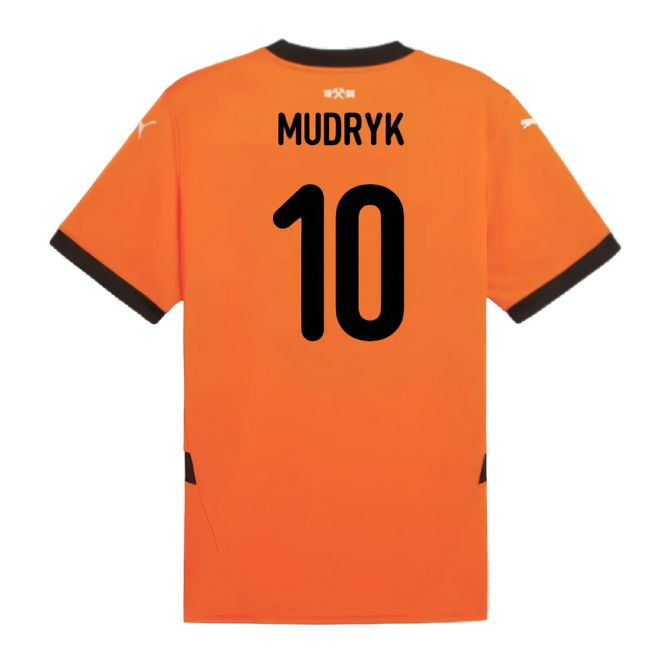 2024-2025 Shakhtar Donetsk Home Shirt (Mudryk 10)