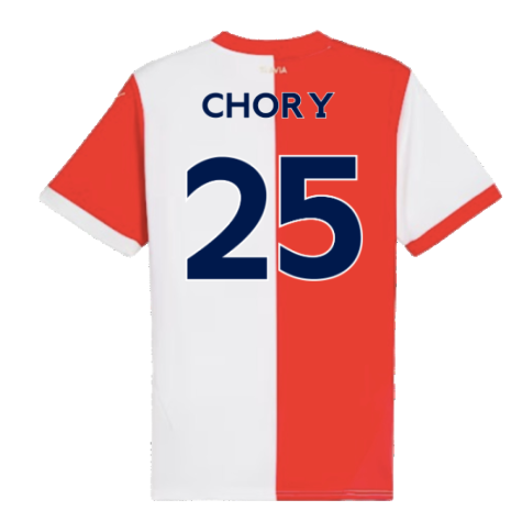 2024-2025 SK Slavia Prague Home Shirt (Chory 25)