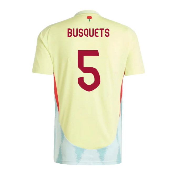 2024-2025 Spain Away Shirt (Busquets 5)