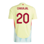 2024-2025 Spain Away Shirt (Carvajal 20)