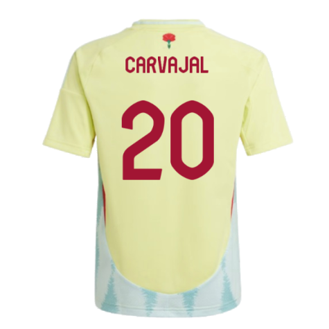 2024-2025 Spain Away Shirt (Kids) (Carvajal 20)