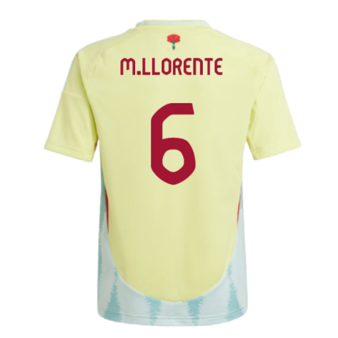 2024-2025 Spain Away Shirt (Kids) (M.Llorente 6)