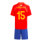 2024-2025 Spain Home Mini Kit (Sergio Ramos 15)