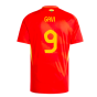 2024-2025 Spain Home Shirt (Gavi 9)