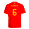 2024-2025 Spain Home Shirt (Kids) (A.Iniesta 6)